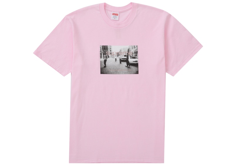 Supreme Crew 96 Tee Light Pink