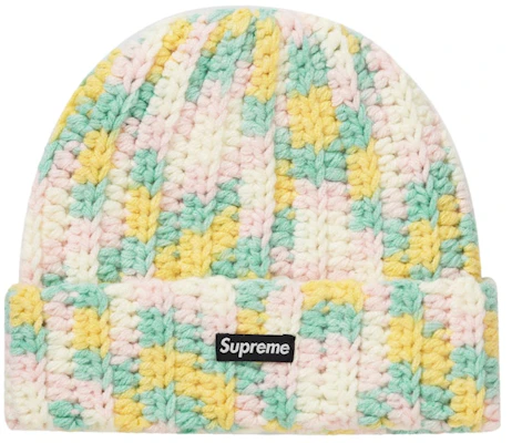 Supreme 钩针帽 黄色 Buy Supreme 钩针帽 黄色