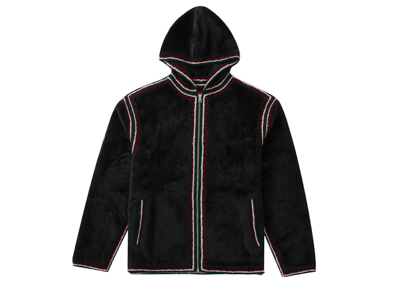 Supremeクロシェ縁ジップパーカー (ブラック) を購入 - Novelship
