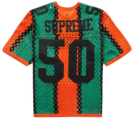 슈프림 크로셰 풋볼 저지 (오렌지)
Order 슈프림 크로셰 풋볼 저지 (오렌지)