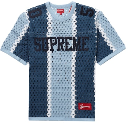 Supreme Jersi Bola Crochet Slate Buy Supreme Jersi Bola Crochet Slate