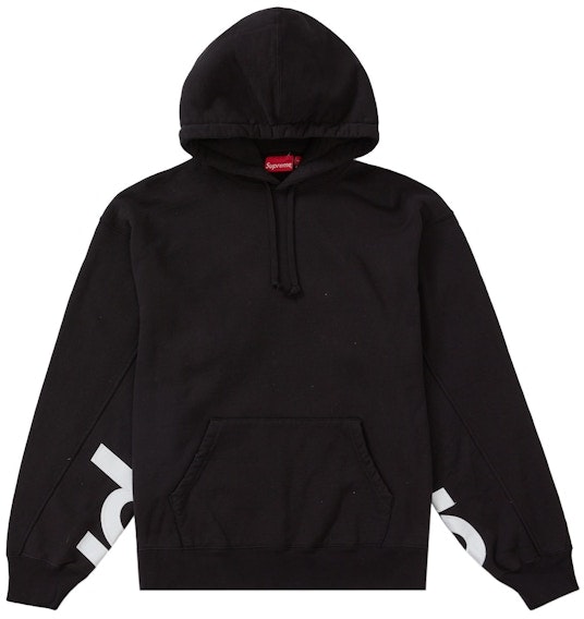 supreme-cropped-panels-hooded-sweatshirt-black