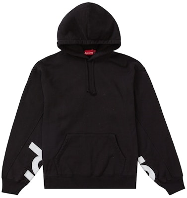 Supreme Baju Sejuk Hooded Hitam Panel Terpotong Buy Supreme Baju Sejuk Hooded Hitam Panel Terpotong