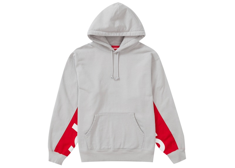 Buy Supreme Cropped Panels Baju Sejuk Berhud Kelabu