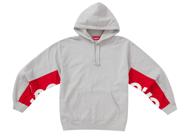 Order Supreme Cropped Panels Baju Sejuk Berhud Kelabu