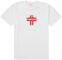 Supreme Cross Box Logo Tee White