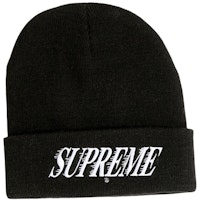 Supreme Crossover Beanie Black Supreme Crossover Beanie Black