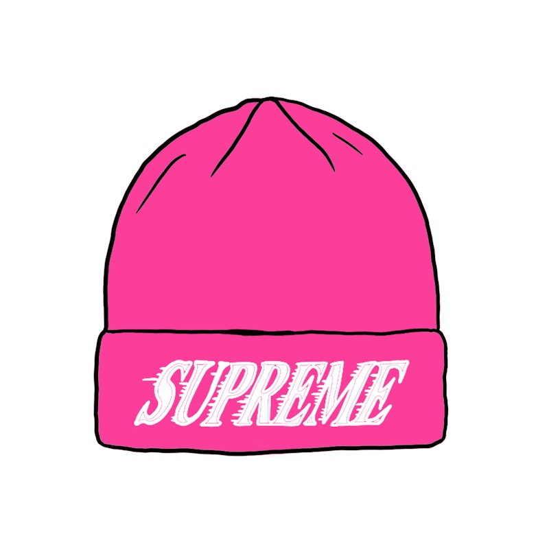 Supreme Crossover Beanie Fuchsia