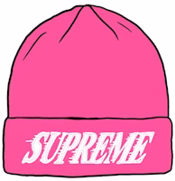 Supreme Crossover Beanie Fuchsia Supreme Crossover Beanie Fuchsia