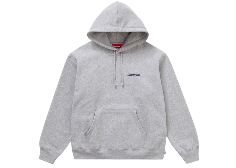 Supreme Crown Hooded Sweatshirt Heather Grey 圖 2