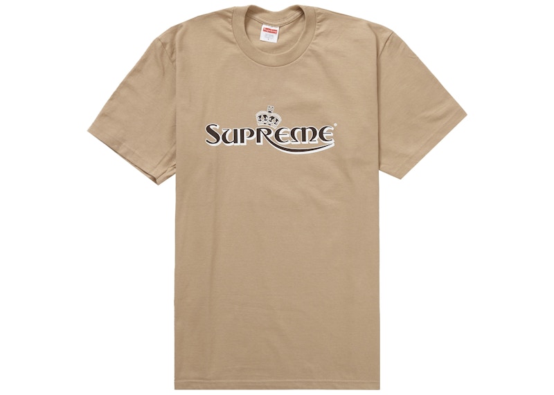 Supreme Crown Tee Khaki