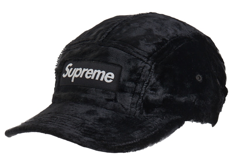 Buy Gorra Supreme Crushed Velvet 'Negro'
