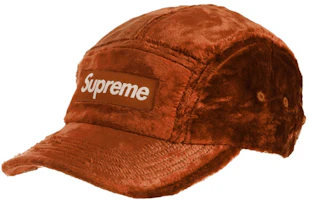 Supreme Crushed Velvet Camp Cap 'Rust' Supreme Crushed Velvet Camp Cap 'Rust'