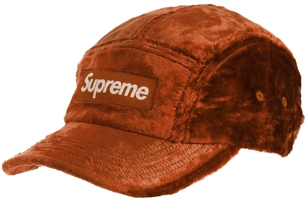 Supreme Gorra Camp de Terciopelo Aplastado 'Rust' Buy Supreme Gorra Camp de Terciopelo Aplastado 'Rust'