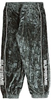 Supreme Crushed Velvet Track Pant Olive Supreme Crushed Velvet Track Pant Olive