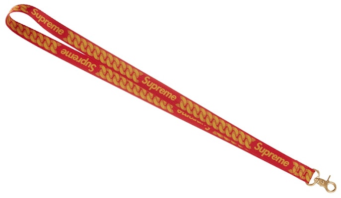 Supreme Cuban Links Lanyard Merah Buy Supreme Cuban Links Lanyard Merah