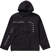 Supreme Curve Logos Ripstop Jacket Black Supreme Curve Logos Ripstop Jacket Black