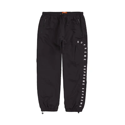 Supreme Curve Logos Ripstop Pant Black