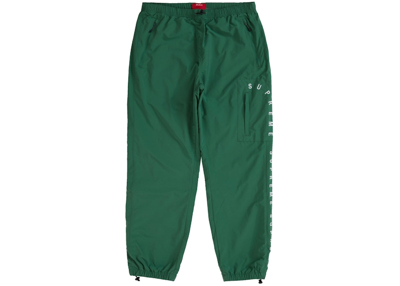 Buy Supreme Curve Logos Ripstop Seluar Olive