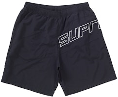 Supreme Curve Nylon Short Black Supreme Curve Nylon Short Black