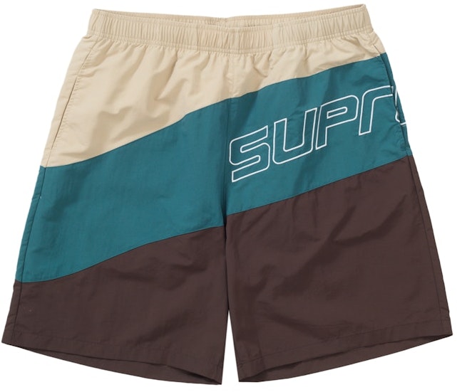 supreme-curve-nylon-short-brown