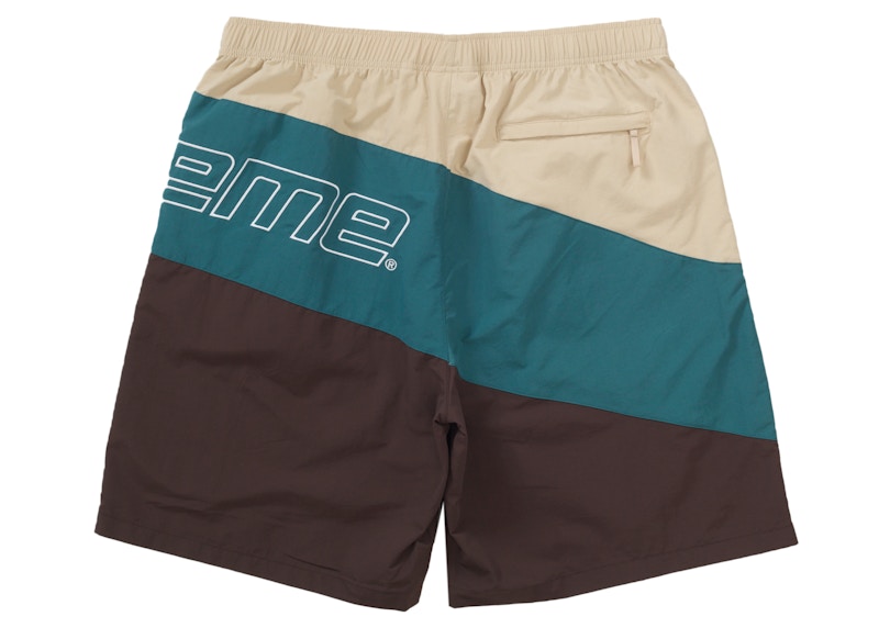 Order Supreme Curve Nylon Seluar Pendek Coklat