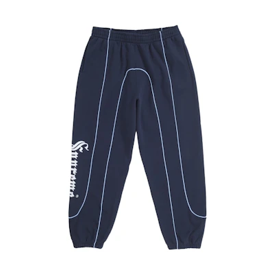 Supreme Curve Piping Sweatpant Navy