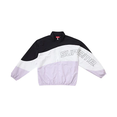 Supreme Curve Track Jacket (SS24) Light Purple