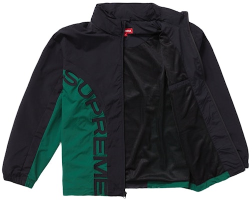 Supreme Curve Track Jacket Black Order Supreme Curve Track Jacket Black