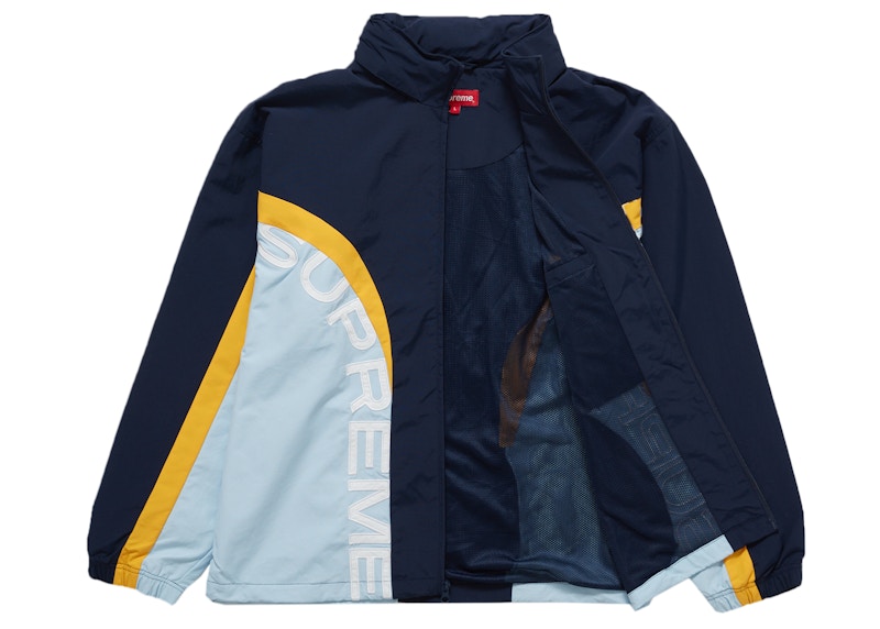 Order Chaqueta Supreme Curve Track Azul Marino.