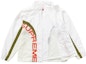 Lookbook Supreme カーブ トラックジャケット (白)