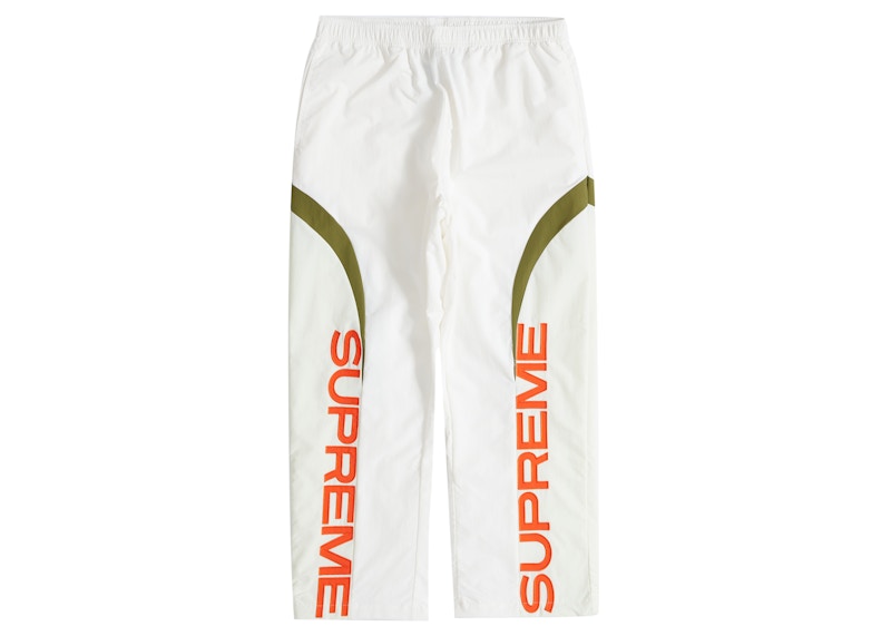 Buy Supreme Celana Track Lengkung Putih