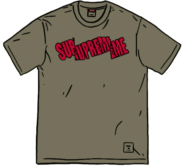 supreme-cut-logo-s-s-top-olive