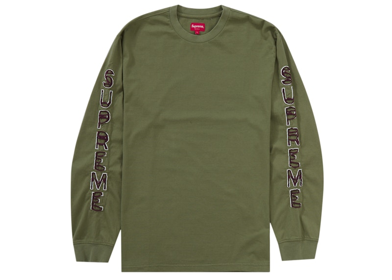 Supreme Cut Out L/S Top Olive