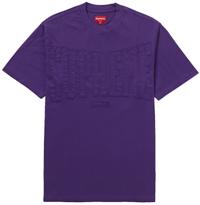 Supreme 紫色切割标志短袖上衣 Buy Supreme 紫色切割标志短袖上衣