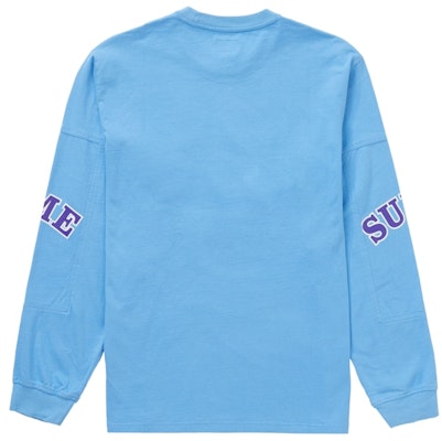 Supreme Cutout Sleeves L/S Top Blue Order Supreme Cutout Sleeves L/S Top Blue