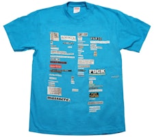Supreme Cutouts Tee Bright Blue