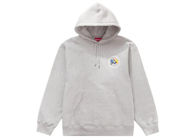 Supreme Dah Shinin' Sweatshirt Heather Grey