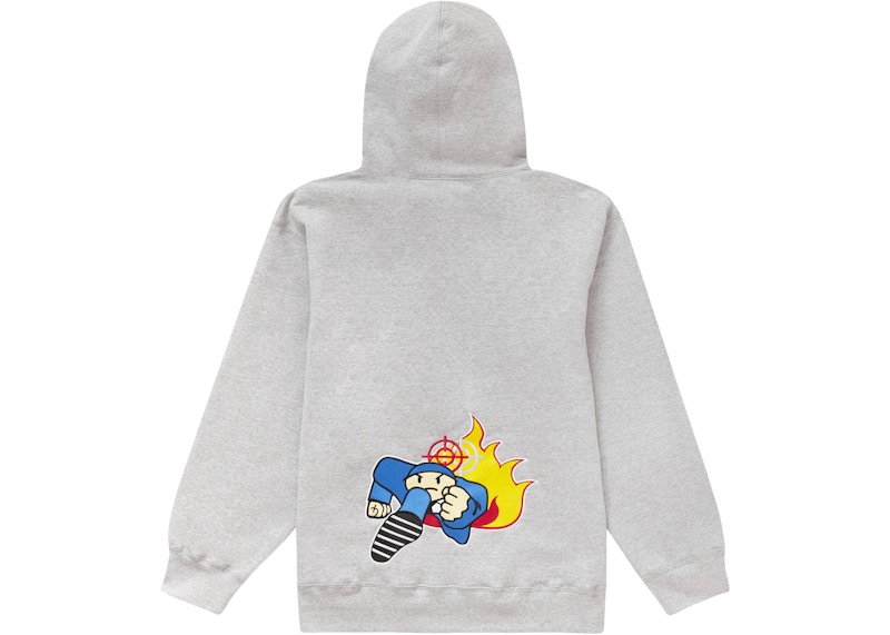 Supreme Dah Shinin' Sweatshirt Heather Grey 圖 2