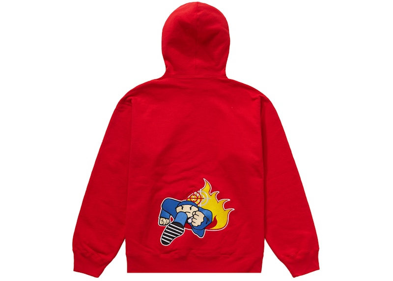 Supreme Dah Shinin' Sweatshirt Red 圖 2