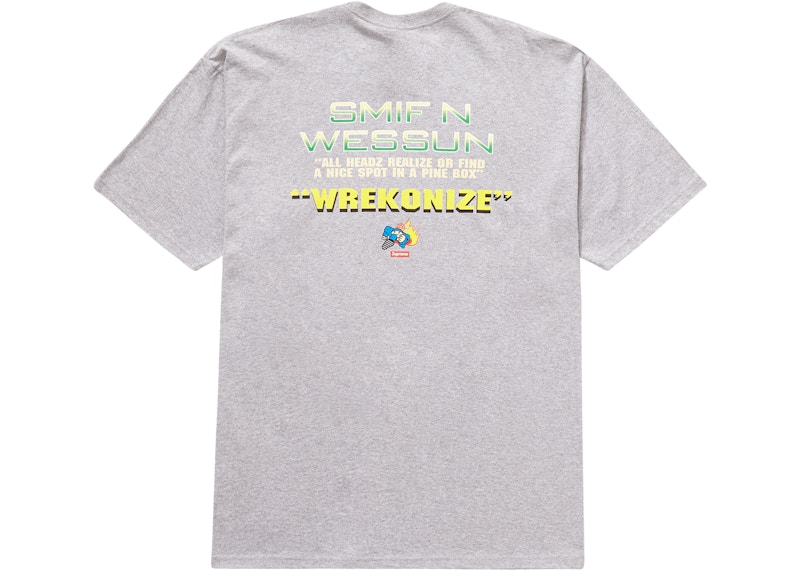 Supreme Dah Shinin' Tee Heather Grey 圖 2