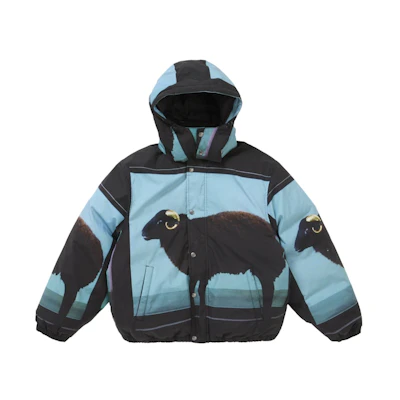 Supreme Damien Hirst Down Puffer Jacket Black