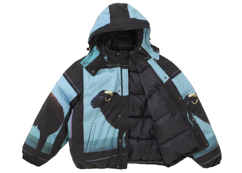 Order Supreme 达米恩·赫斯特羽绒夹克 黑色