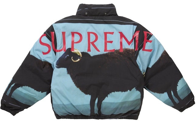 Supreme 达米恩·赫斯特羽绒夹克 黑色 Purchase Supreme 达米恩·赫斯特羽绒夹克 黑色