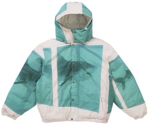 Supreme Damien Hirst Down Puffer Jacket White Buy Supreme Damien Hirst Down Puffer Jacket White