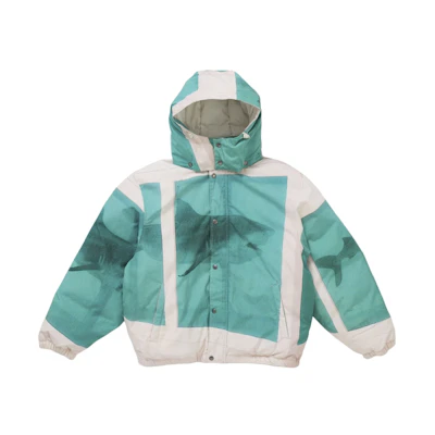 Supreme Damien Hirst Down Puffer Jacket White