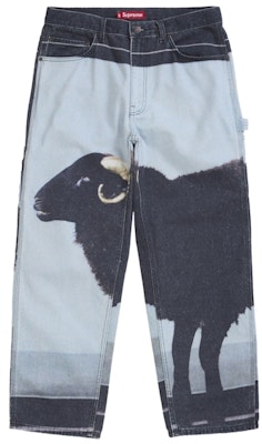 Supreme Damien Hirst Painter Jean Black Buy Supreme Damien Hirst Painter Jean Black