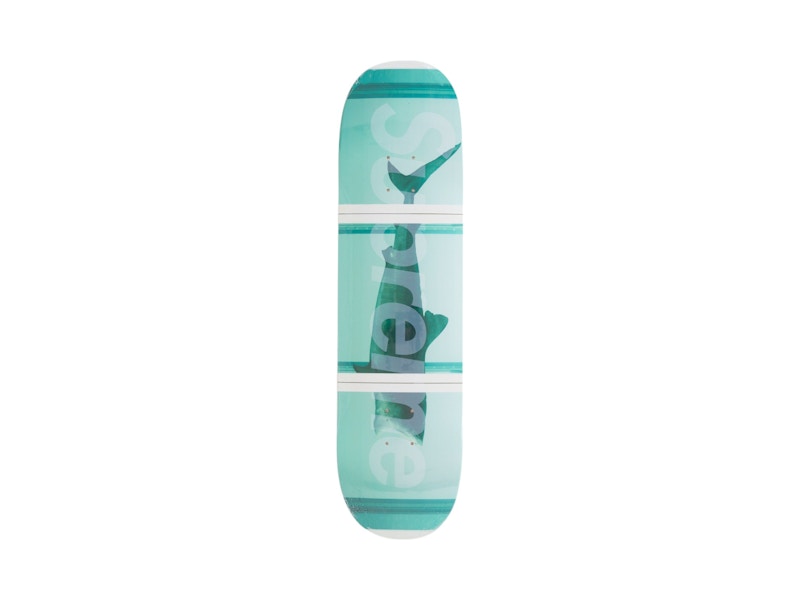 Supreme Damien Hirst Shark Skateboard Deck Multicolor