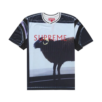 Supreme Damien Hirst Soccer Jersey Black