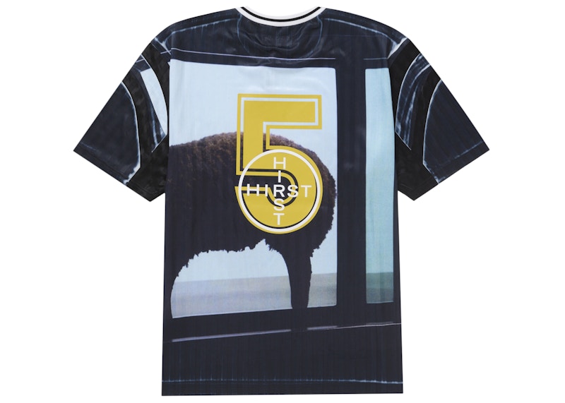 Order Supreme Damien Hirst Soccer Jersey Black